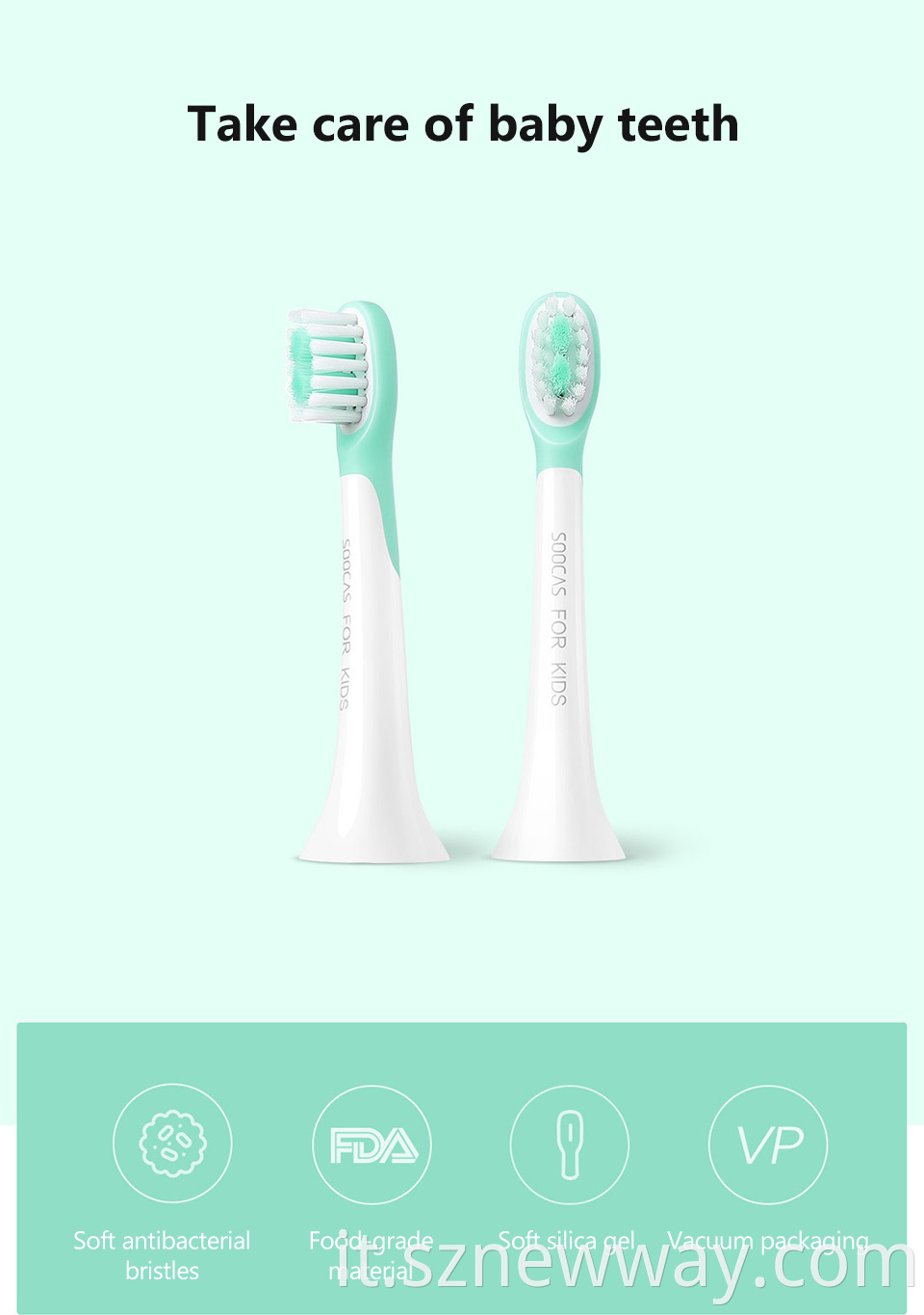 Soocas Electric Toothbrush Heads